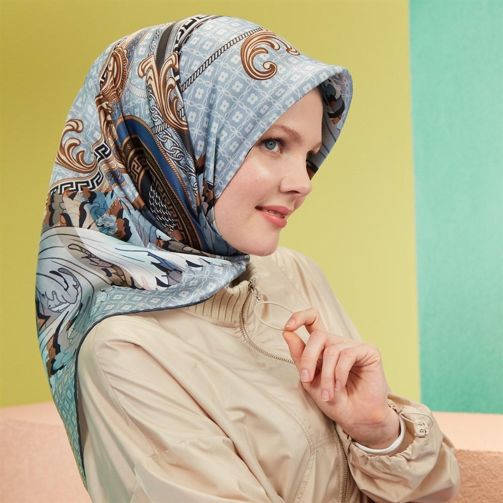 Armine Athens Stylish Silk Scarf No. 1 - Beautiful Hijab Styles