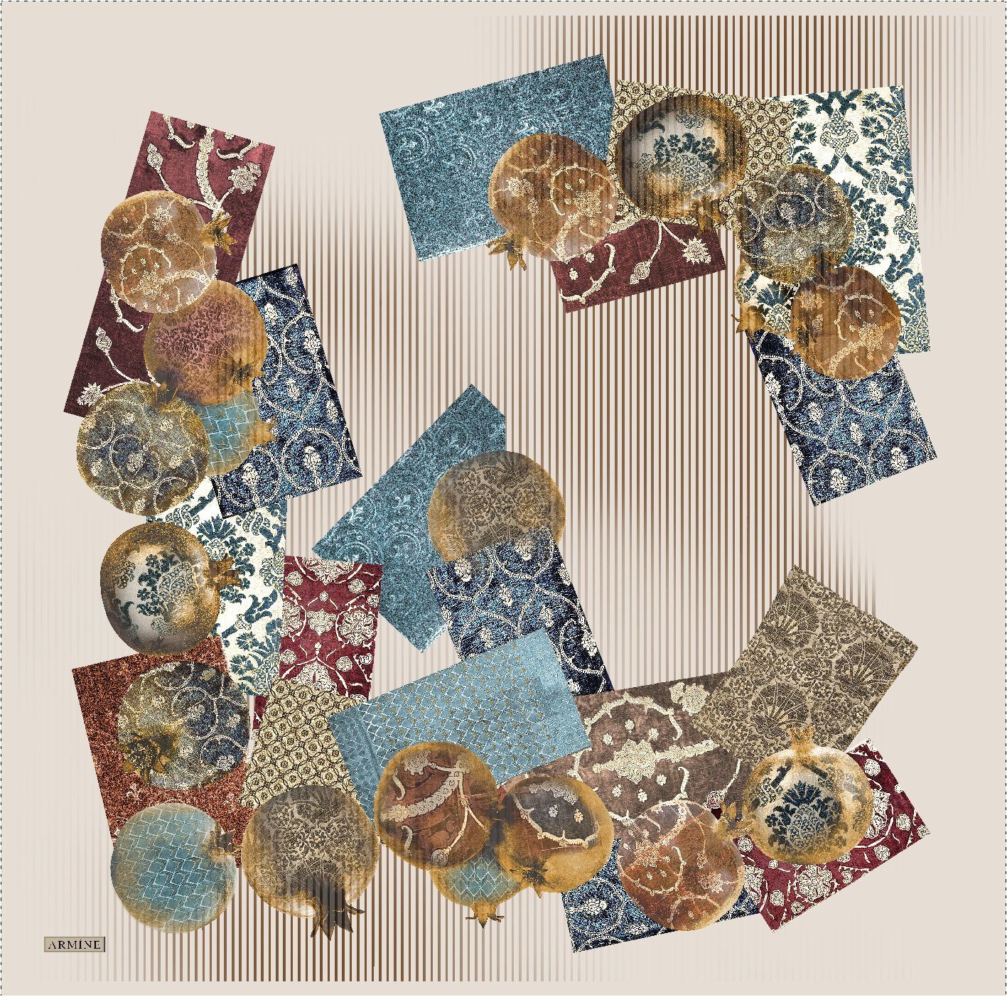 Armine Grace Kelly Silk Scarf No. 36 - Beautiful Hijab Styles