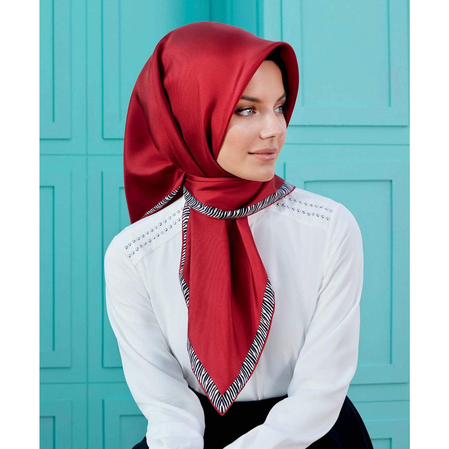 Armine : Antakya Turkish Silk Scarf - Beautiful Hijab Styles