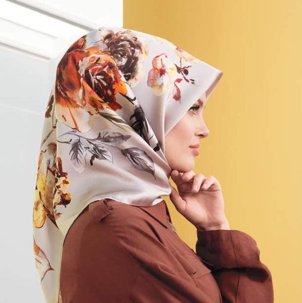 Armine Grace Turkish Silk Scarf No. 1 - Beautiful Hijab Styles