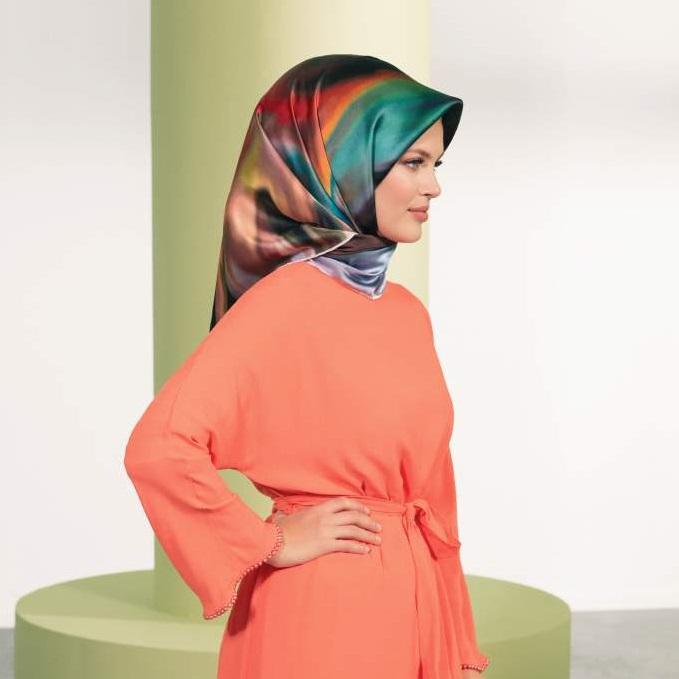 Armine Carla Turkish Silk Scarf No. 1 - Beautiful Hijab Styles