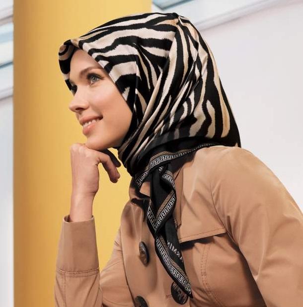 Armine Liza Turkish Silk Scarf No. 1 - Beautiful Hijab Styles