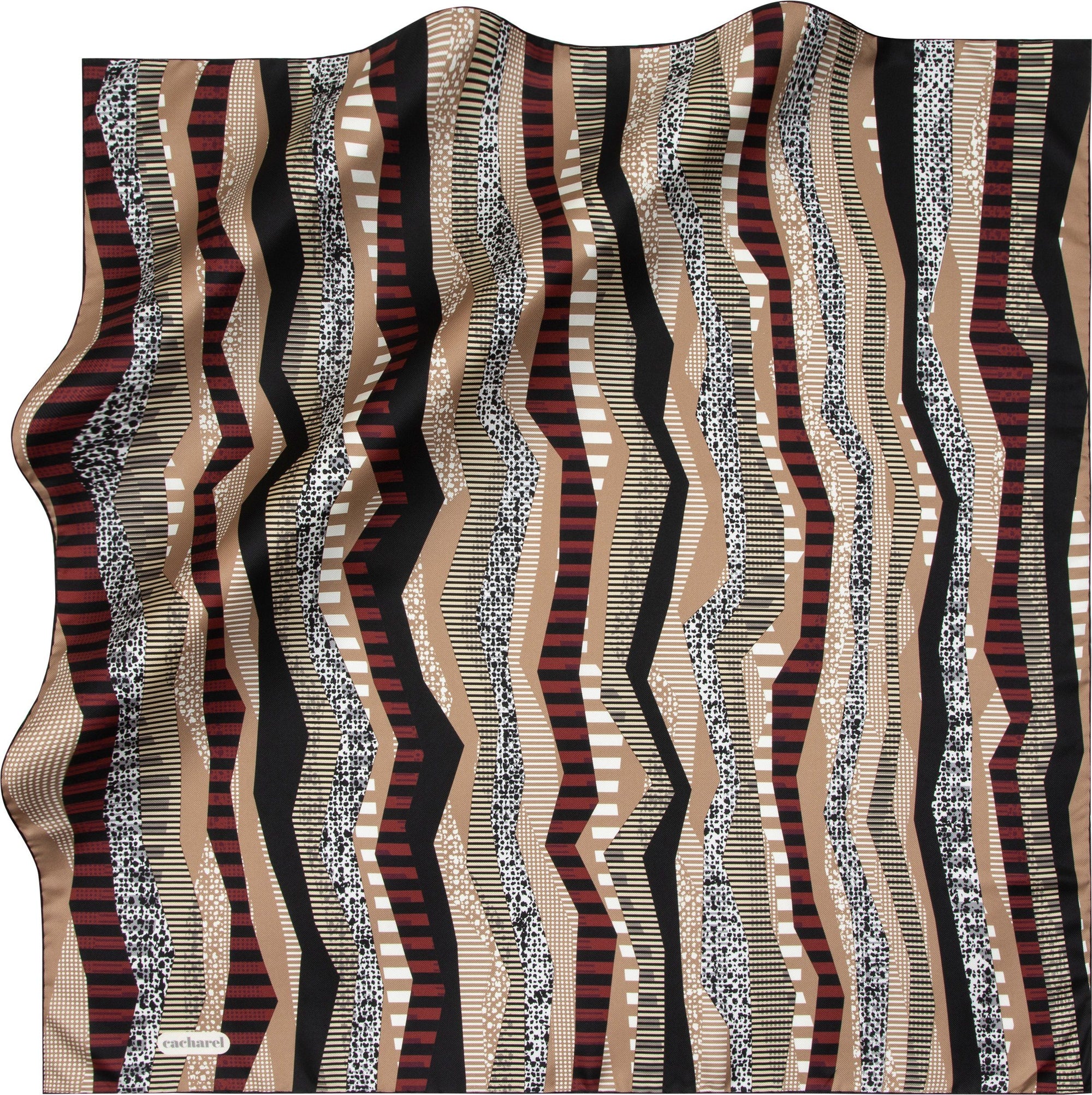 Cacharel Hazel Silk Twill Scarf No. 12 - Beautiful Hijab Styles