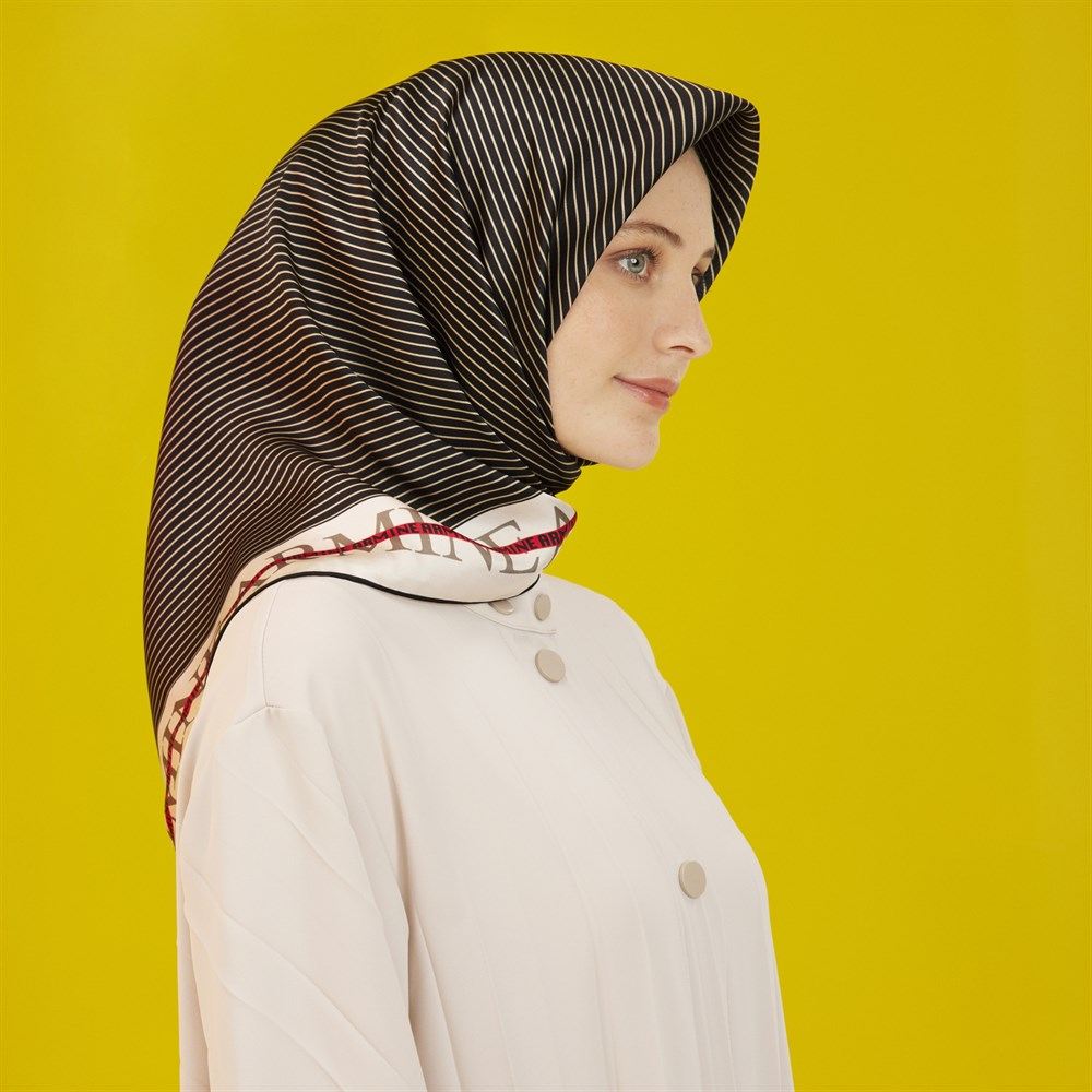 Armine Nina Formal Silk Scarf No. 53 - Beautiful Hijab Styles