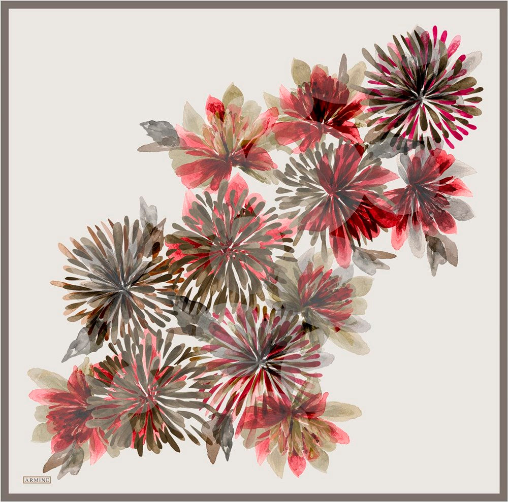 Armine Daisy Women Silk Scarf No. 6 - Beautiful Hijab Styles