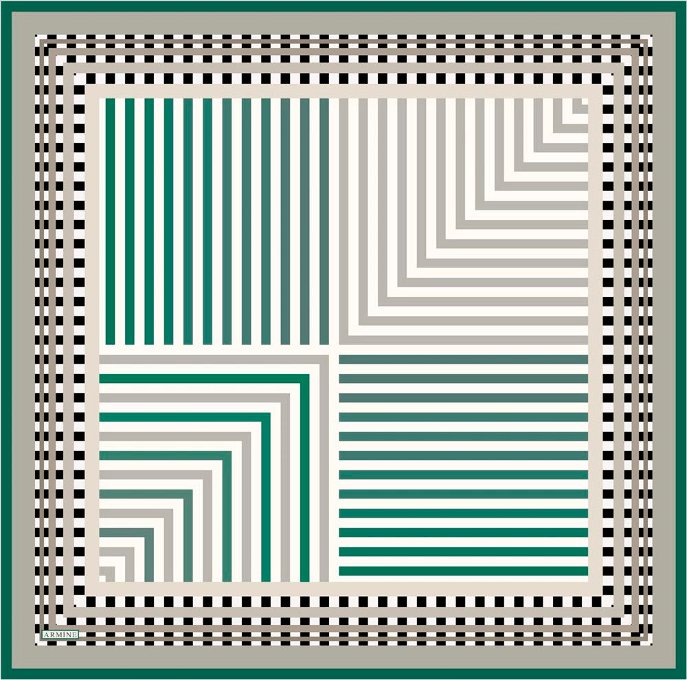 Armine Milano Women Silk Scarf No 3 - Beautiful Hijab Styles