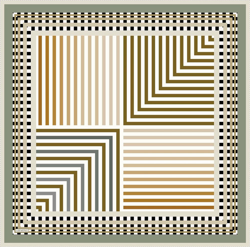 Armine Milano Women Silk Scarf No 33 - Beautiful Hijab Styles