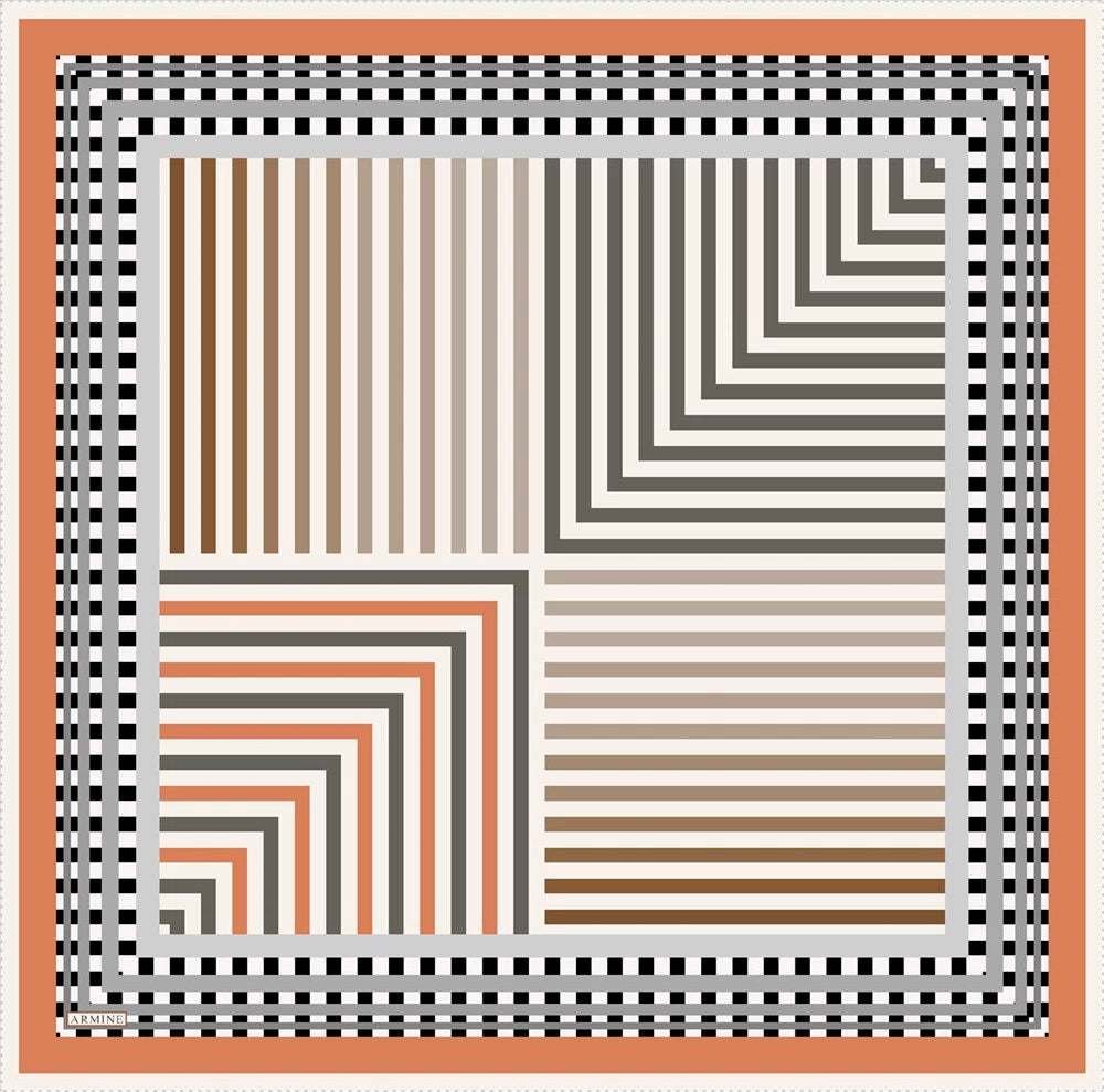 Armine Milano Women Silk Scarf No 37 - Beautiful Hijab Styles