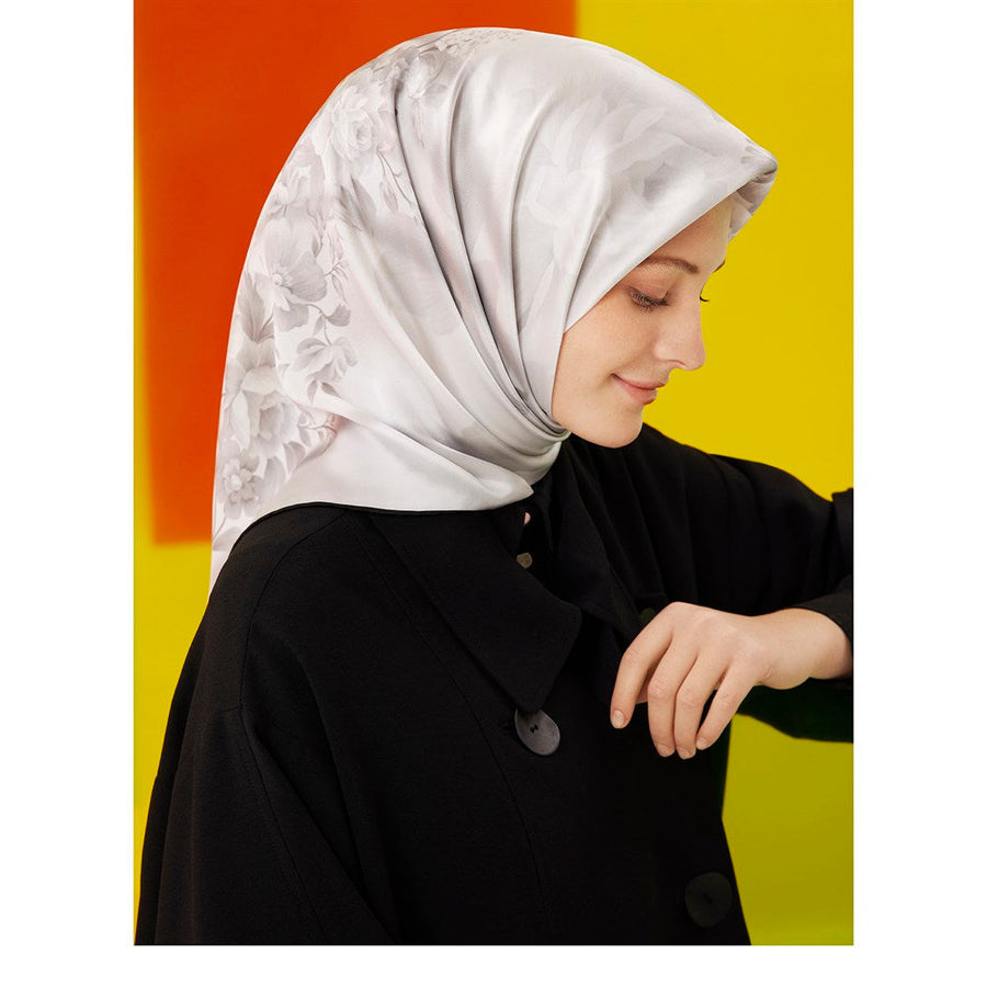 Armine Sutri Wedding Silk Scarf No 31 - Beautiful Hijab Styles
