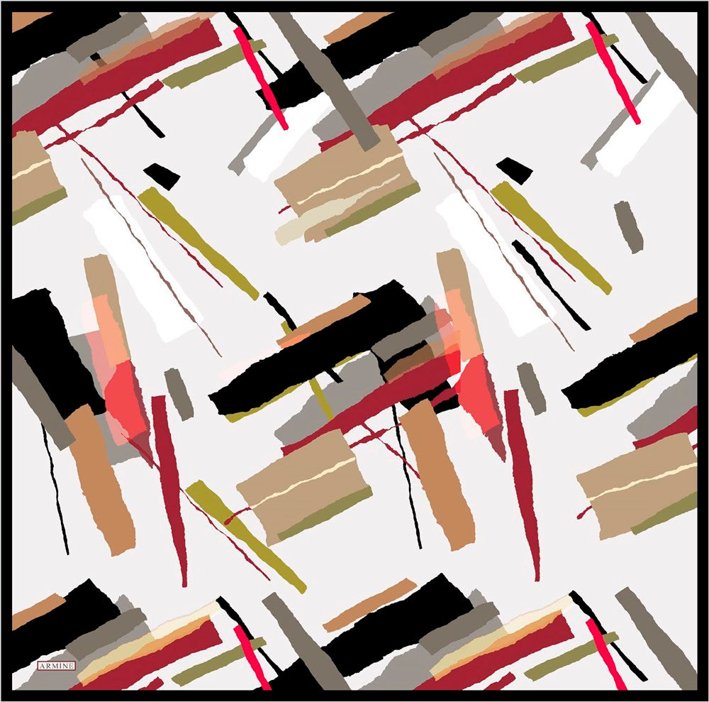 Armine Confetti Chic Silk Scarf No 1 - Beautiful Hijab Styles