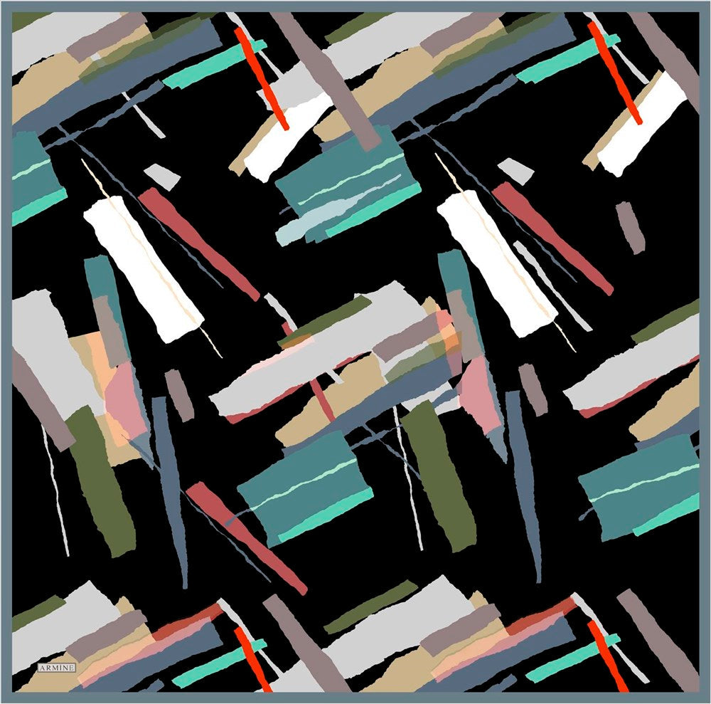 Armine Confetti Chic Silk Scarf No 53 - Beautiful Hijab Styles