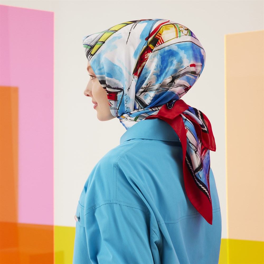 Armine Yzabella Summer Silk Scarf No. 9 - Beautiful Hijab Styles