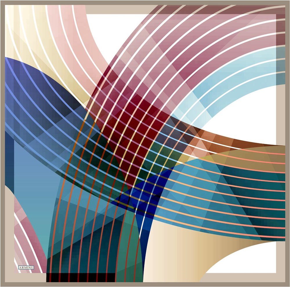 Armine Delphi Women Silk Scarf No 3 - Beautiful Hijab Styles