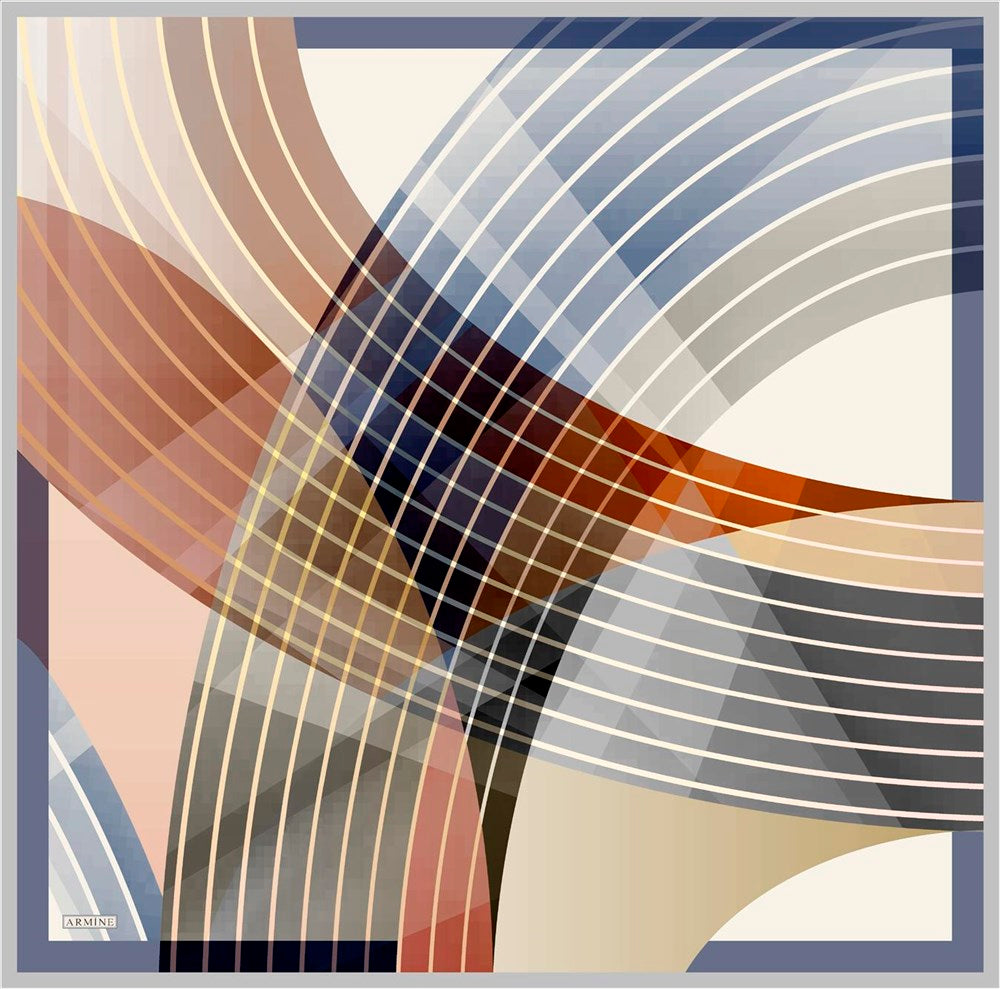 Armine Delphi Women Silk Scarf No 35 - Beautiful Hijab Styles