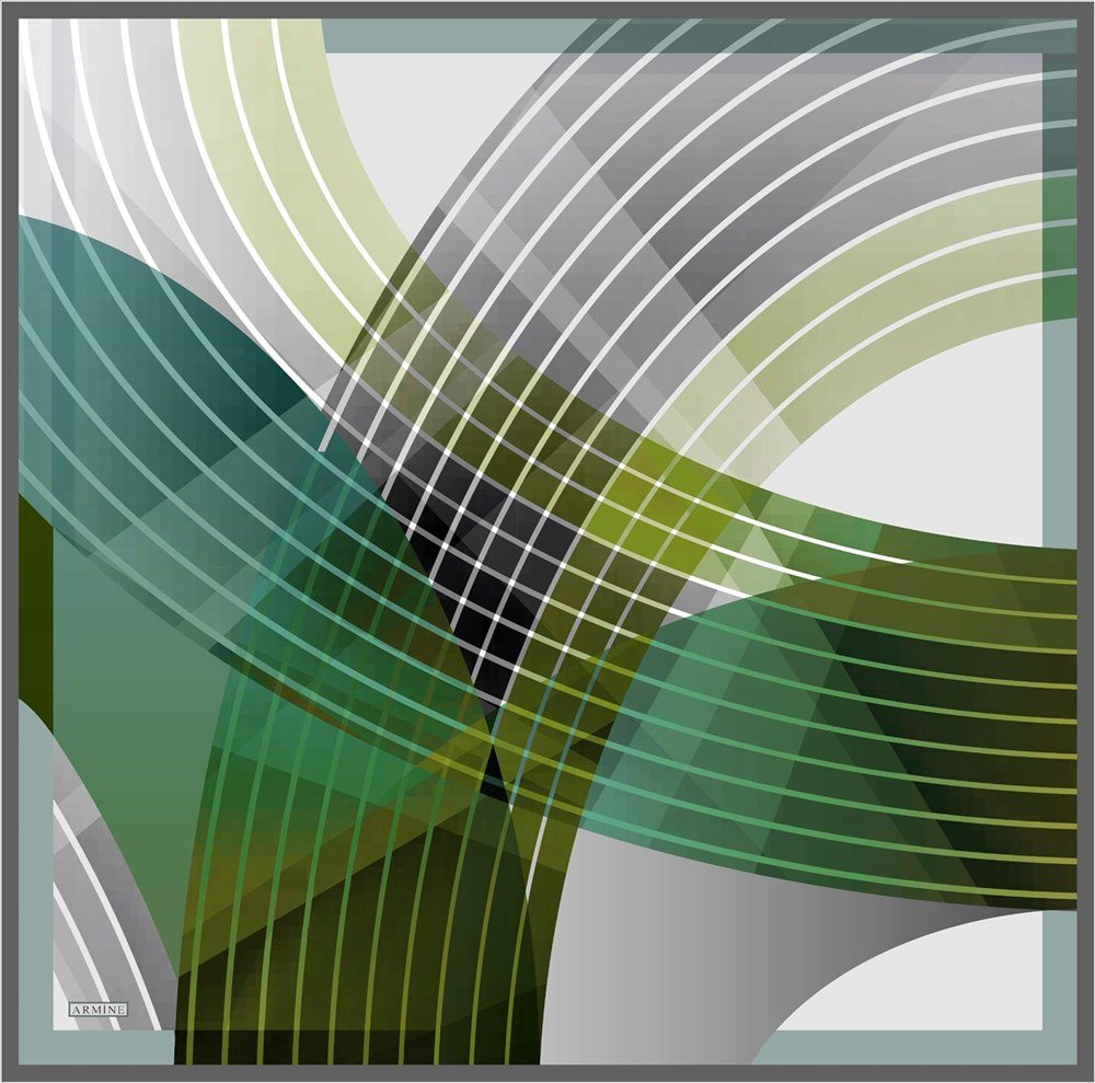 Armine Delphi Women Silk Scarf No 6 - Beautiful Hijab Styles