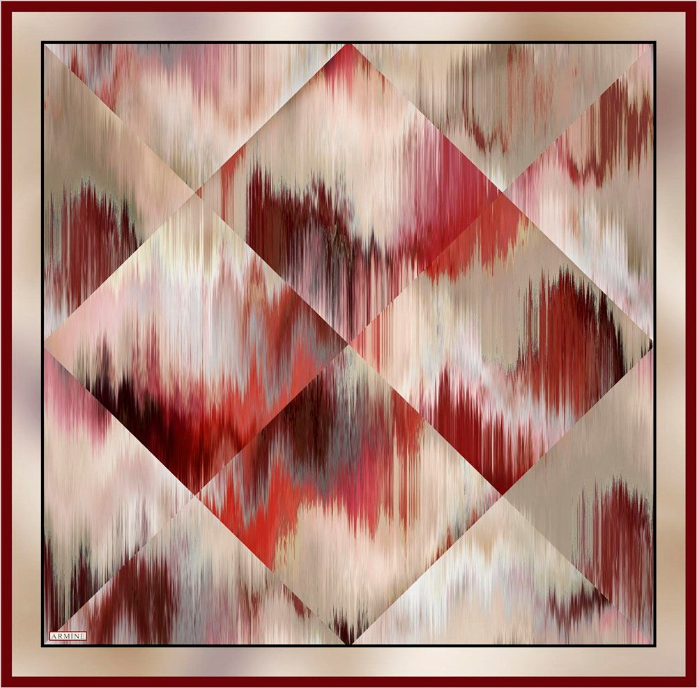 Armine Maori Vibrant Silk Scarf No 4 - Beautiful Hijab Styles