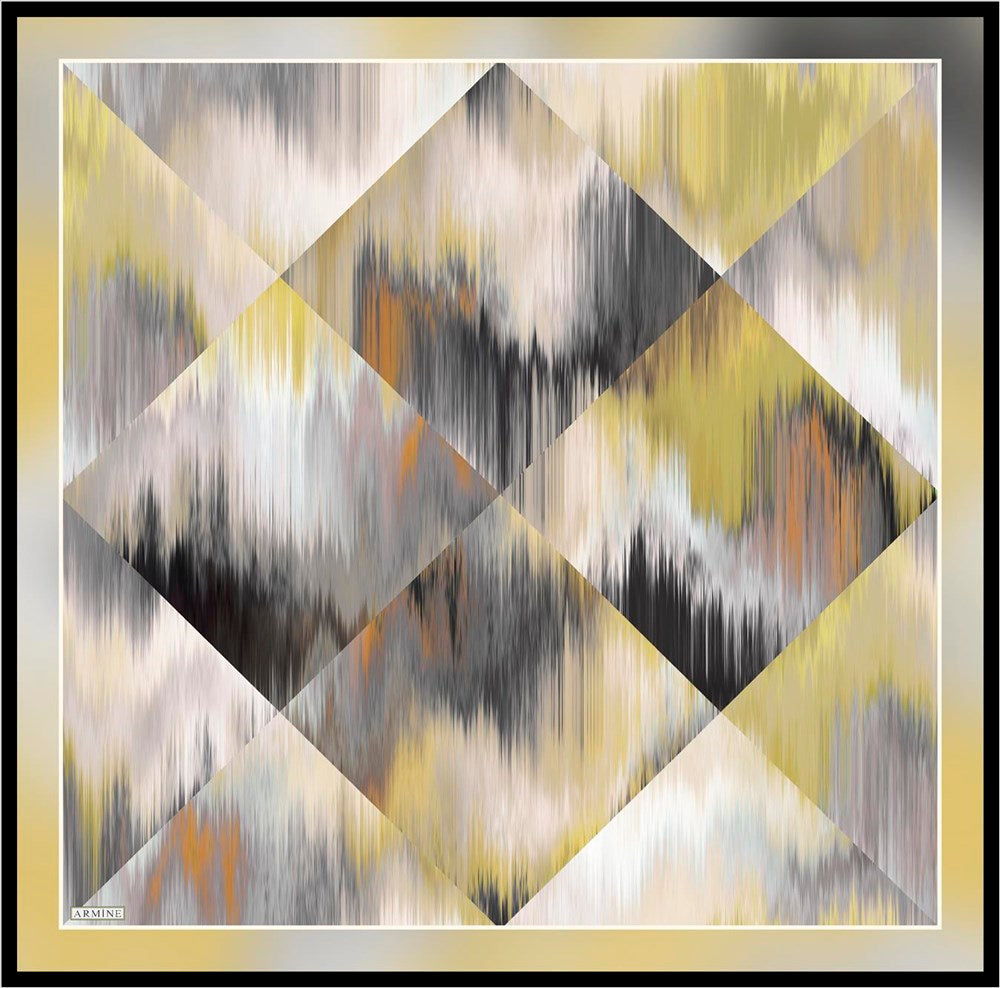 Armine Maori Vibrant Silk Scarf No 55 - Beautiful Hijab Styles