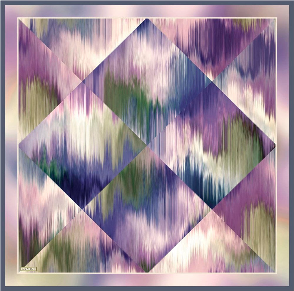 Armine Maori Vibrant Silk Scarf No 6 - Beautiful Hijab Styles