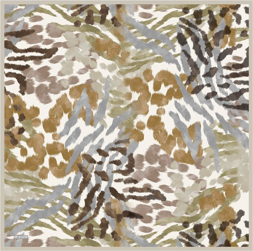 Armine Vibrant Safari Silk Scarf No 33 - Beautiful Hijab Styles