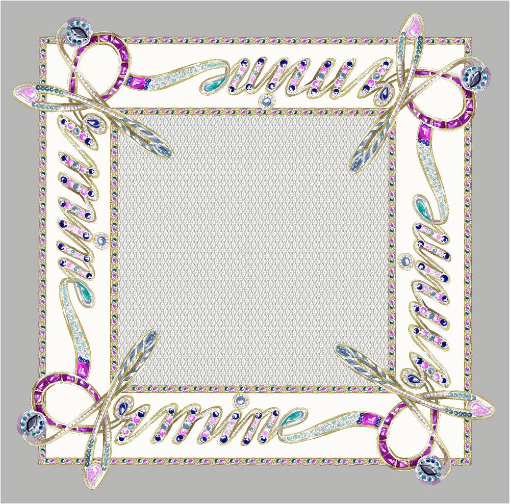 Armine Charmed Women Silk Scarf No 31 - Beautiful Hijab Styles