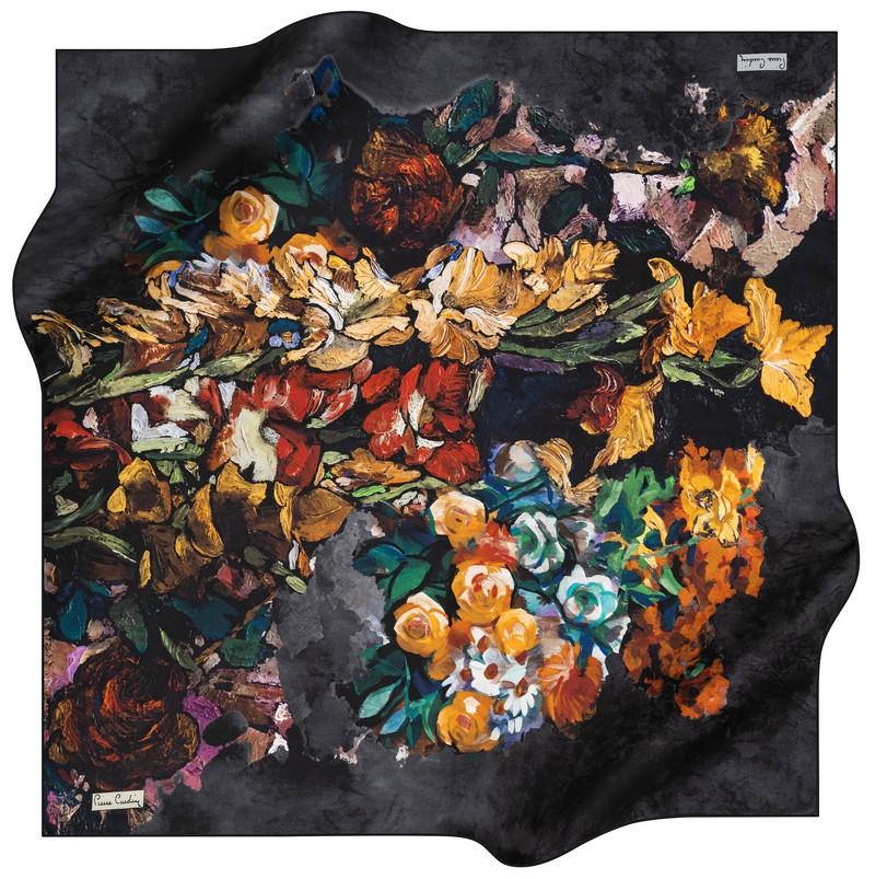 Pierre Cardin Serapina Floral Scarf No. 13 - Beautiful Hijab Styles