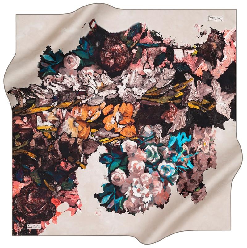 Pierre Cardin Serapina Floral Scarf No. 31 - Beautiful Hijab Styles