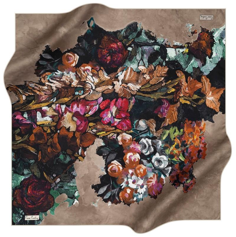 Pierre Cardin Serapina Floral Scarf No. 32 - Beautiful Hijab Styles