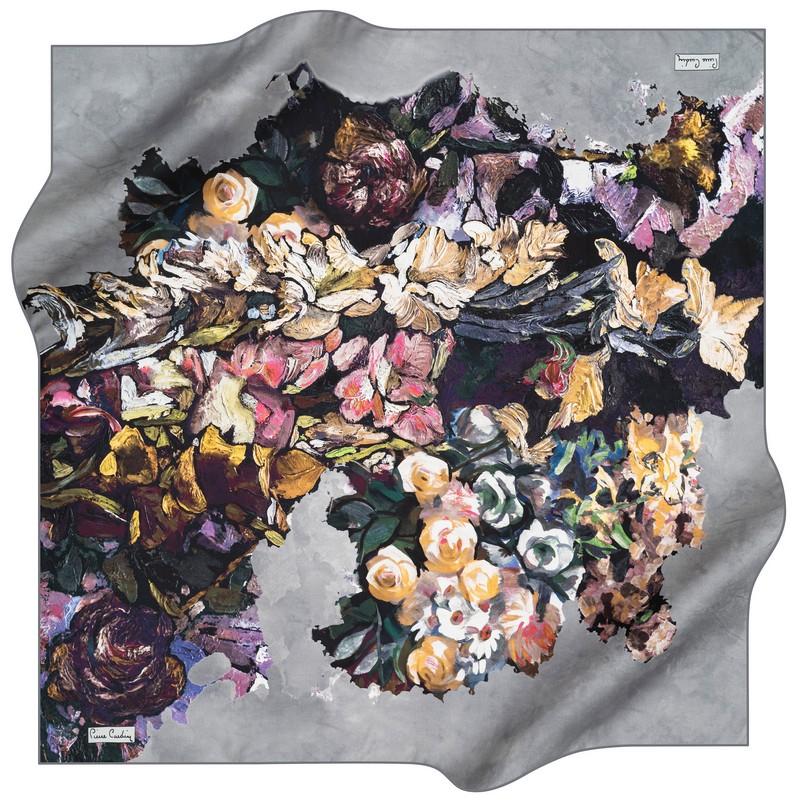 Pierre Cardin Serapina Floral Scarf No. 71 - Beautiful Hijab Styles