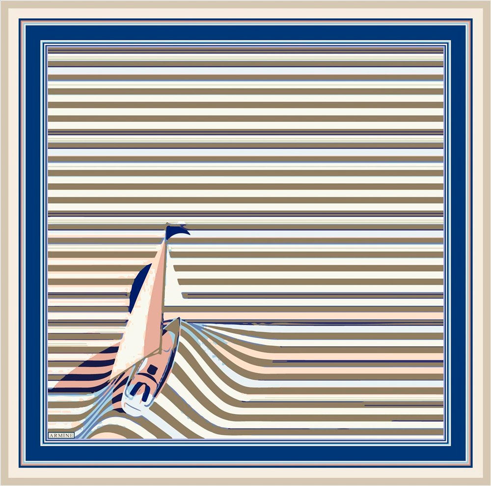 Armine Summer Breeze Silk Scarf No 33 - Beautiful Hijab Styles