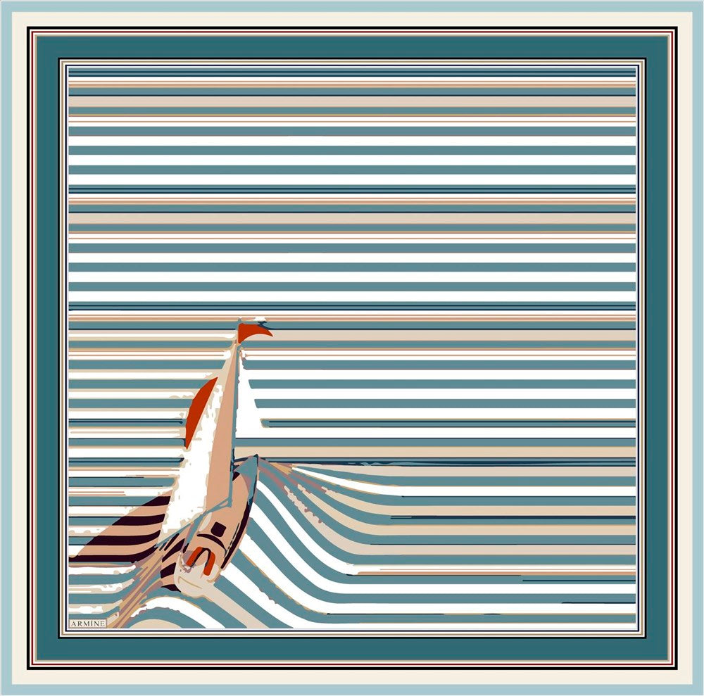 Armine Summer Breeze Silk Scarf No 39 - Beautiful Hijab Styles