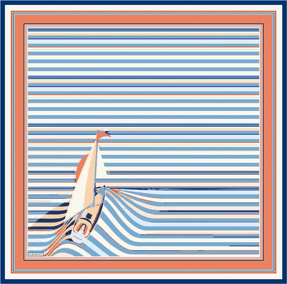 Armine Summer Breeze Silk Scarf No 40 - Beautiful Hijab Styles