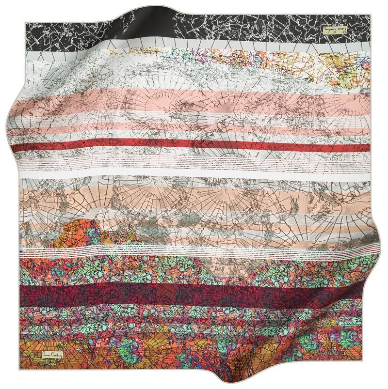 Pierre Cardin Adventure Silk Scarf No. 51 - Beautiful Hijab Styles