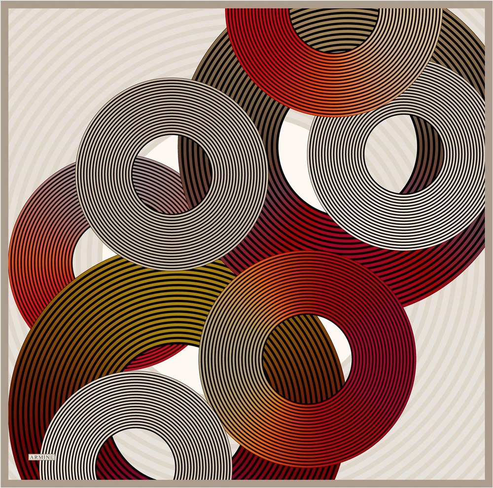 Armine Opal Women Silk Scarf No 50 - Beautiful Hijab Styles