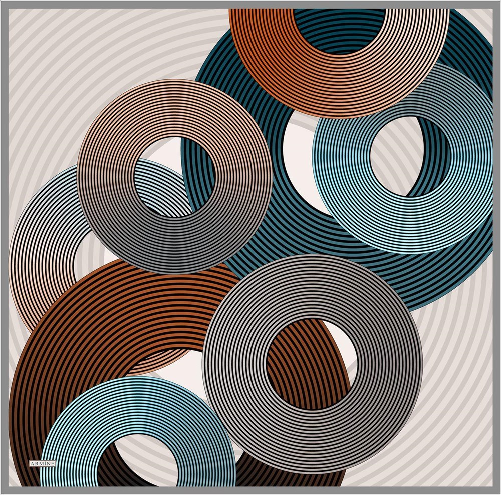 Armine Opal Women Silk Scarf No 3 - Beautiful Hijab Styles