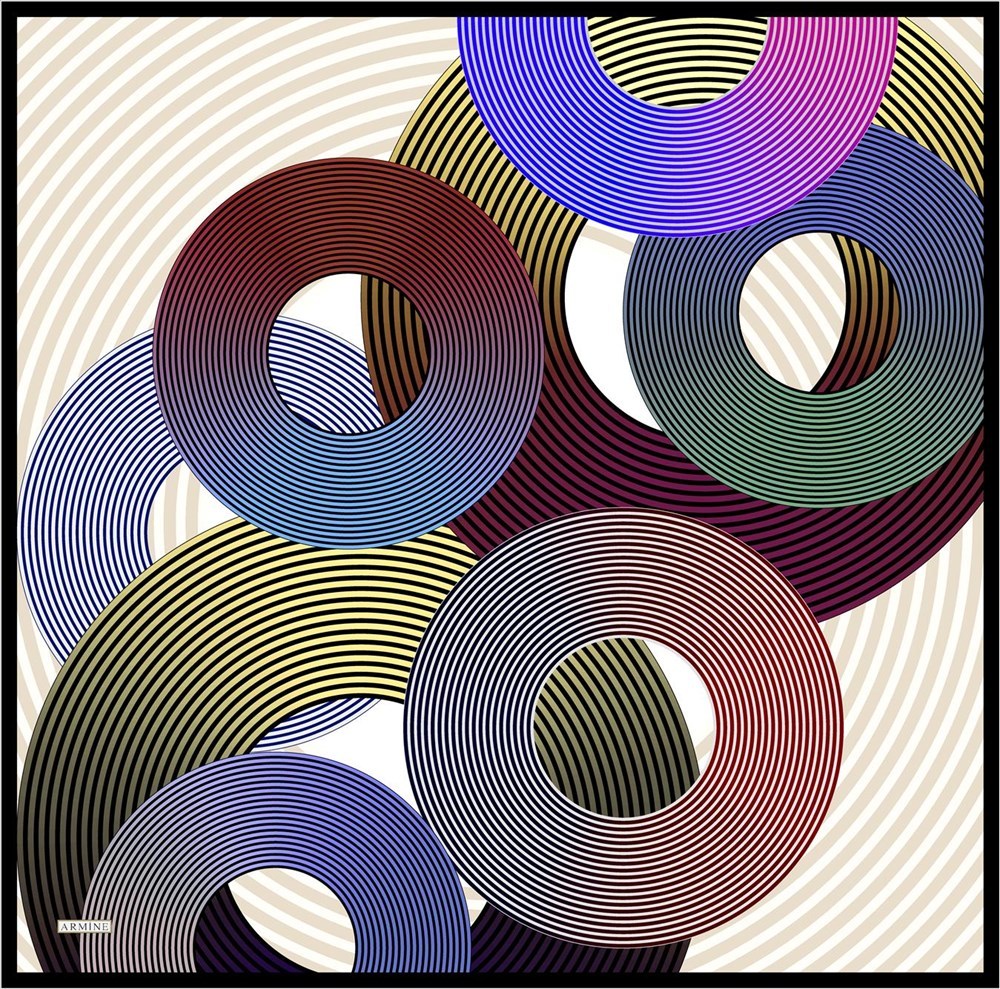 Armine Opal Women Silk Scarf No 1 - Beautiful Hijab Styles