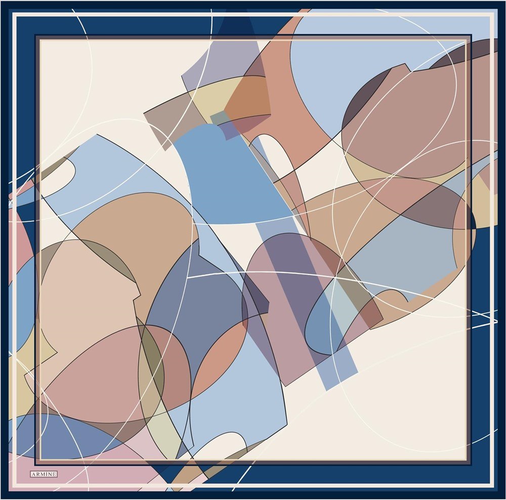 Armine Illusion Women Silk Wrap No. 31 - Beautiful Hijab Styles