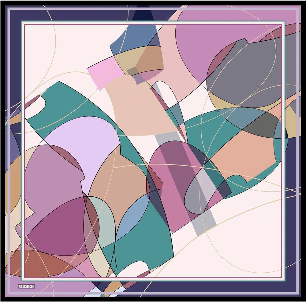 Armine Illusion Women Silk Wrap No. 38 - Beautiful Hijab Styles