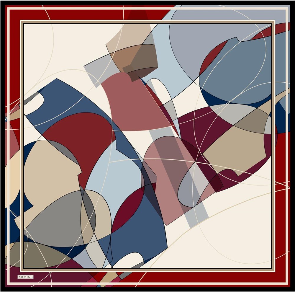 Armine Illusion Women Silk Wrap No. 41 - Beautiful Hijab Styles