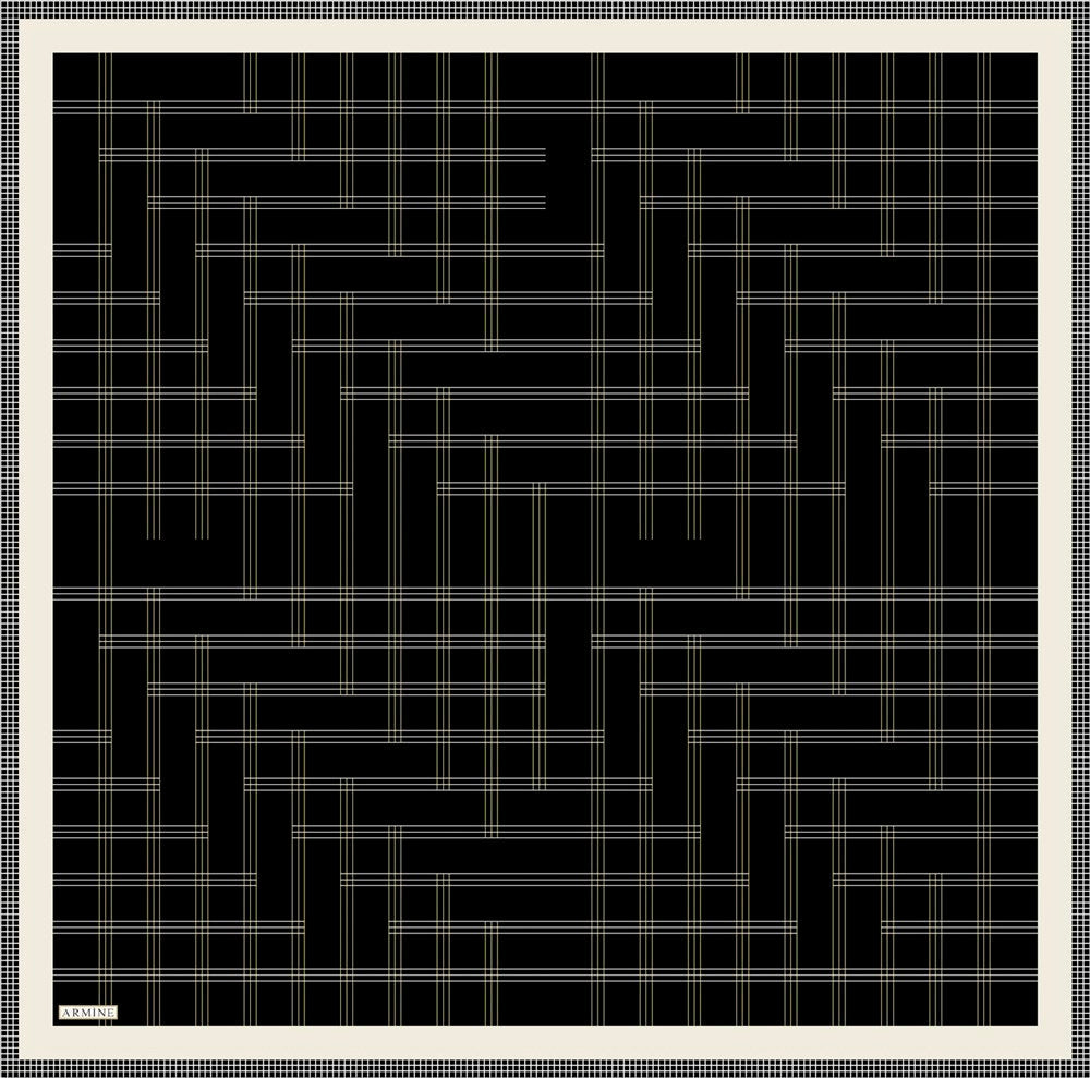 Armine Zuri Office Women Silk Scarf - Beautiful Hijab Styles