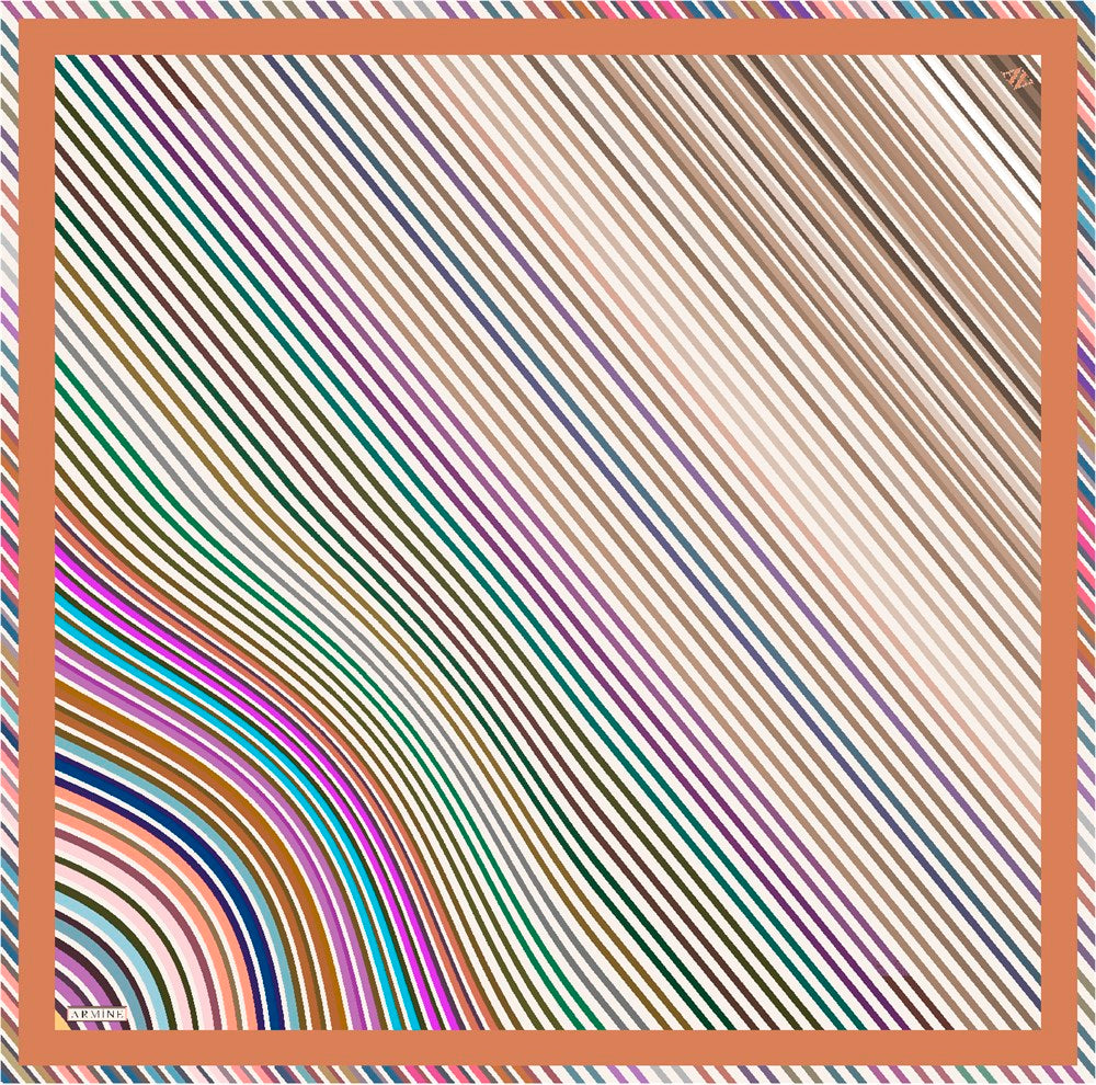 Armine Color Pop Turkish Silk Scarf No 33 - Beautiful Hijab Styles