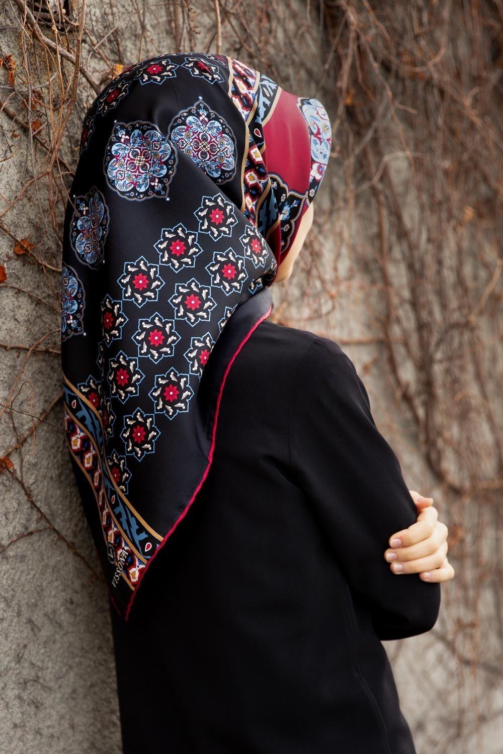 Vissona Moorish Silk Twill Scarf No. 1 - Beautiful Hijab Styles