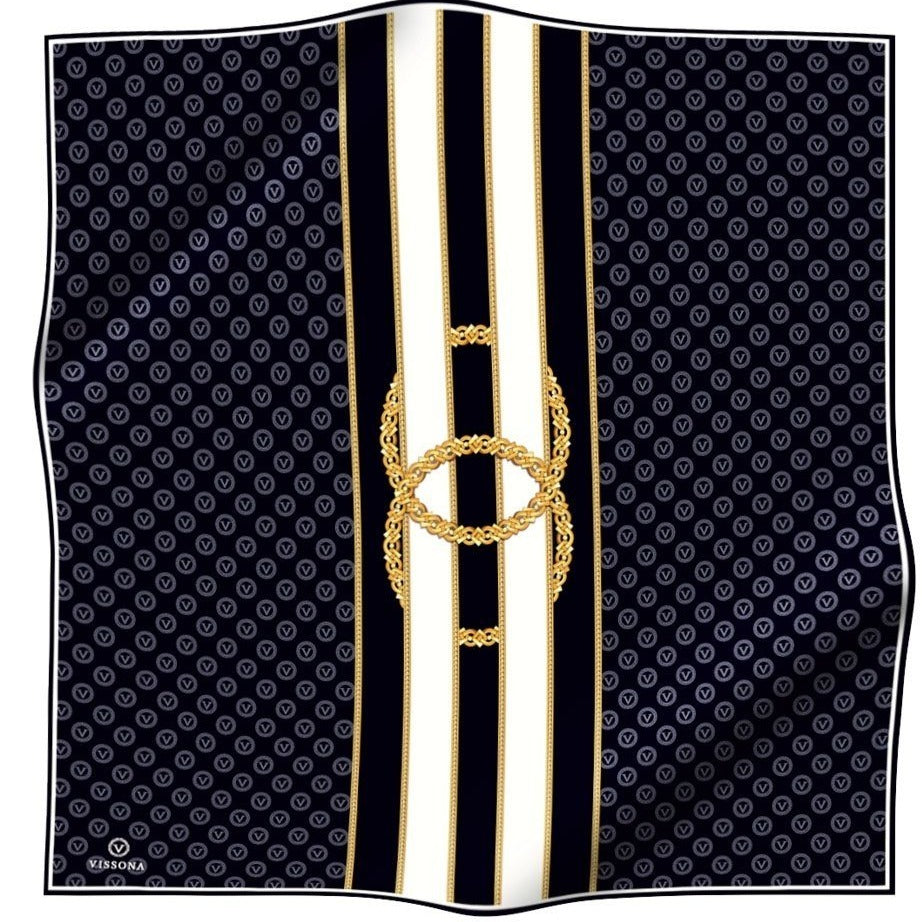 Vissona Romania Turkish Silk Scarf No. 8 - Beautiful Hijab Styles