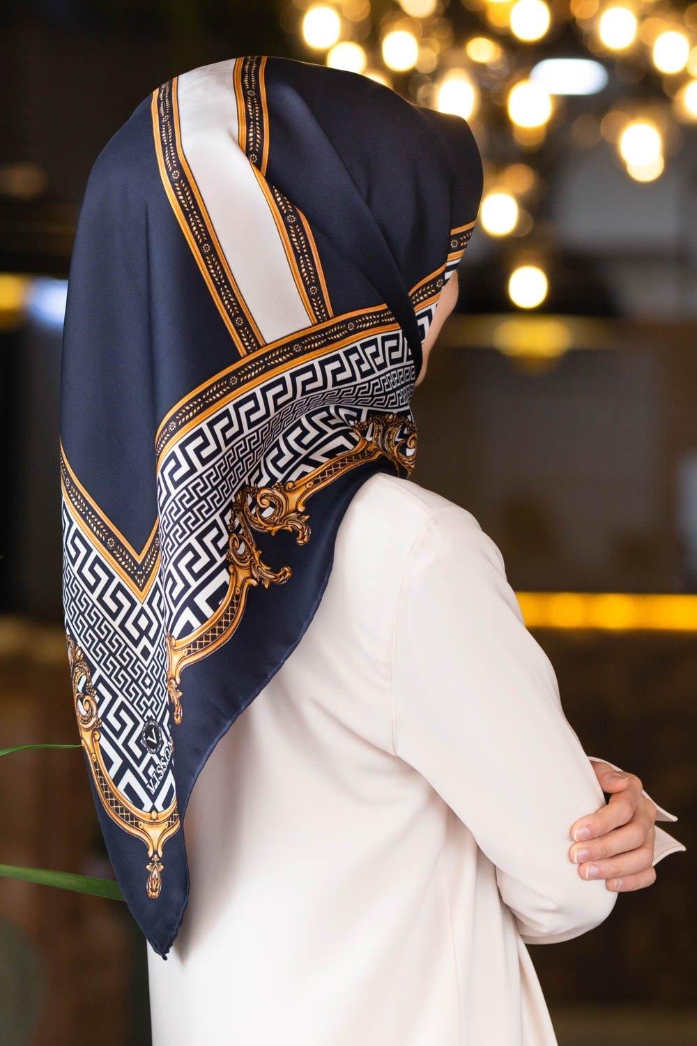 Vissona Italia Women Silk Scarf No. 1 - Beautiful Hijab Styles
