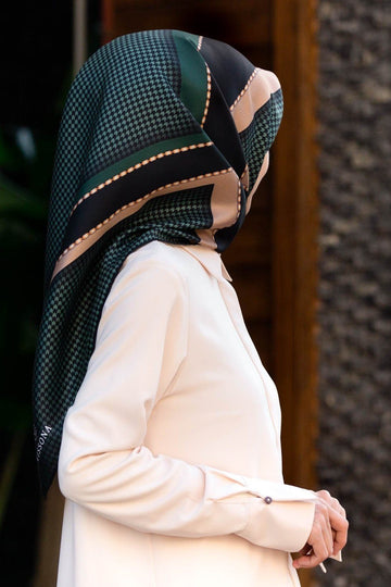 Vissona Carla Turkish Silk Scarf No. 6 - Beautiful Hijab Styles