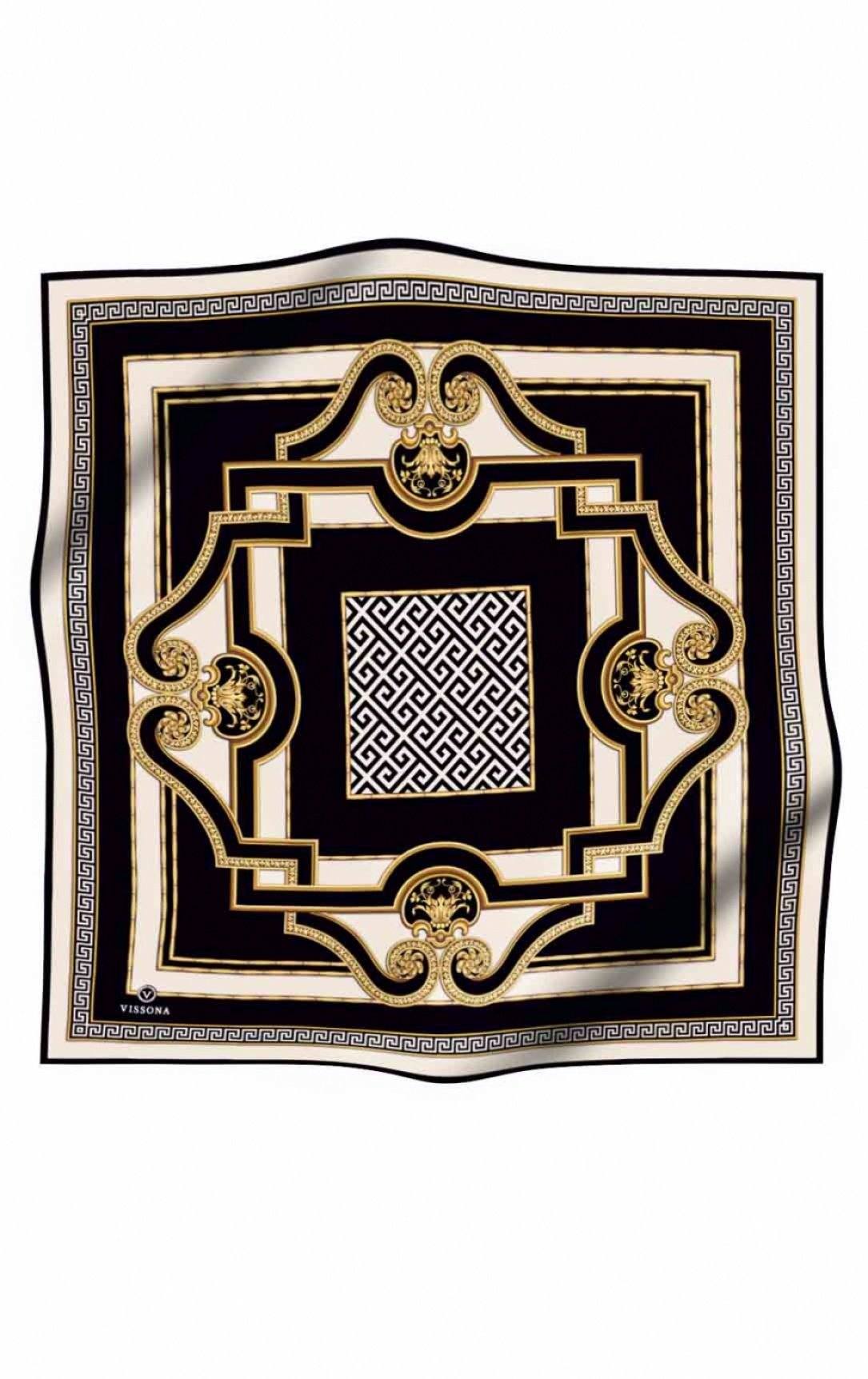 Vissona Octavia Silk Twill Scarf No. 13 - Beautiful Hijab Styles