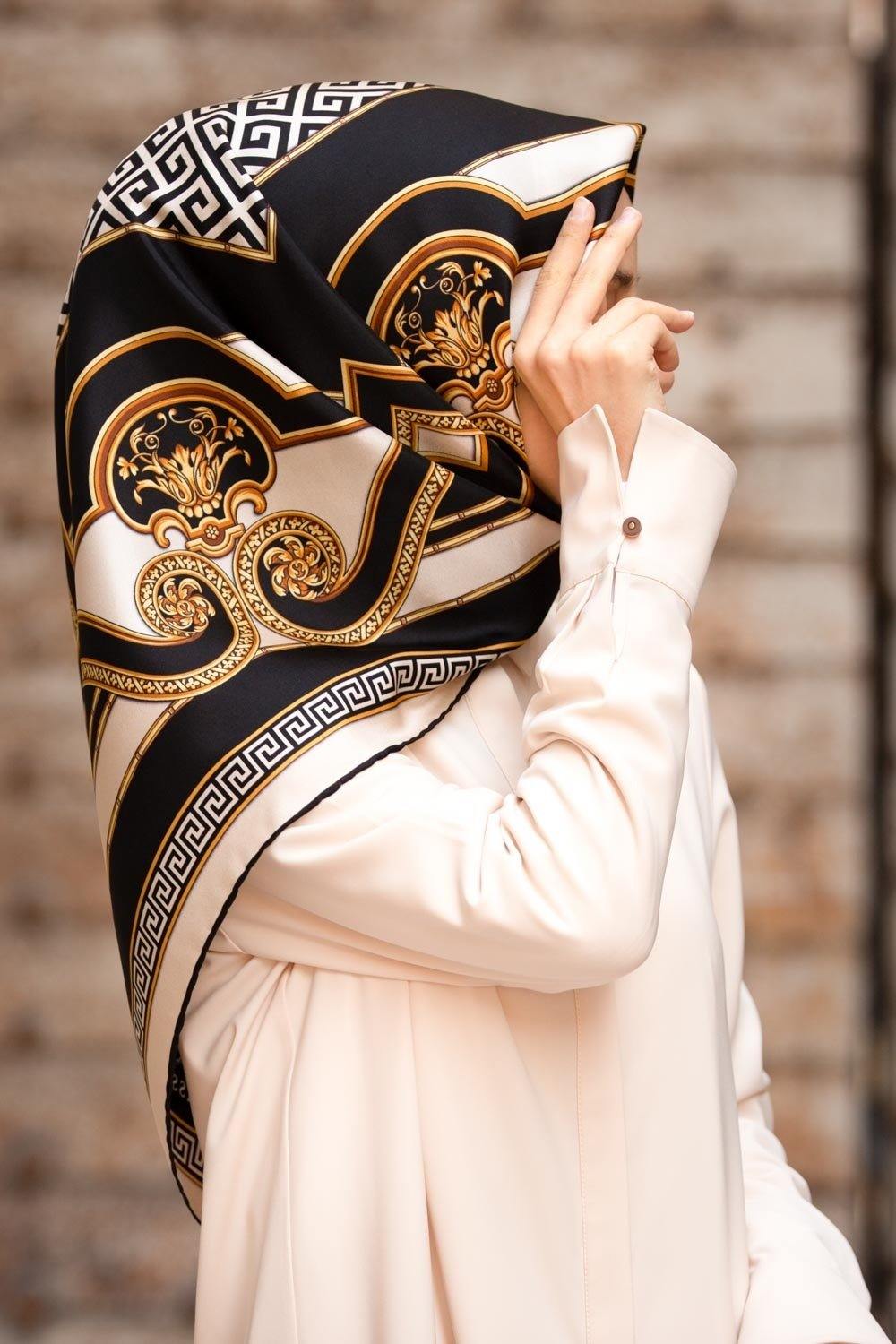 Vissona Octavia Silk Twill Scarf No. 13 - Beautiful Hijab Styles