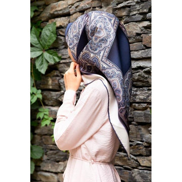 Vissona Victoria Turkish Silk Twill Scarf - Beautiful Hijab Styles