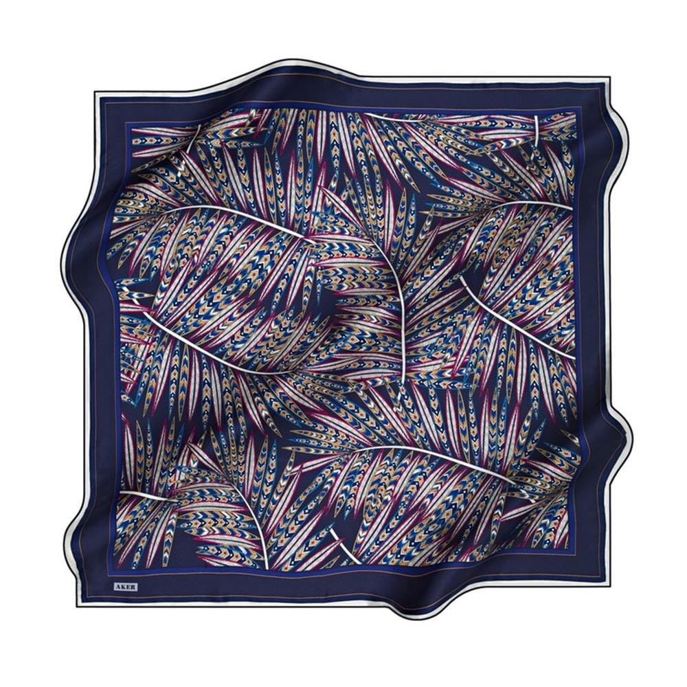 Aker Feather Women Silk Hair Cover #21 Silk Hijabs,Aker,Silk Scarves Aker 