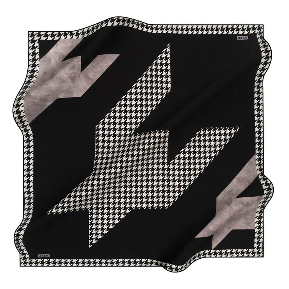 Aker Brie Ladies Silk Hair Wrap No. 12 - Beautiful Hijab Styles