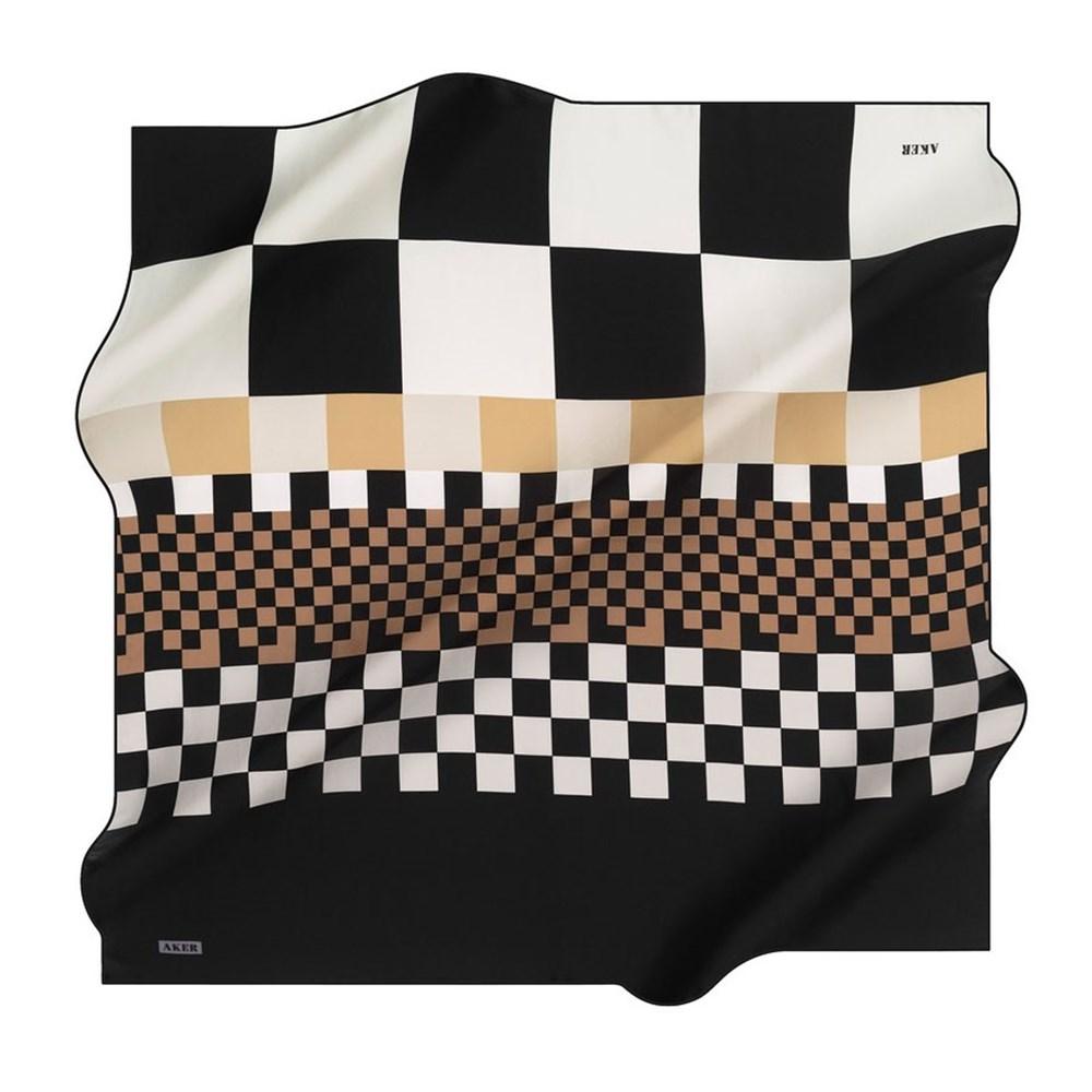 Aker Lawrence Stylish Silk Scarf No. 12 - Beautiful Hijab Styles